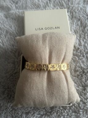Lisa Gozlan Pave Star  Bracelet